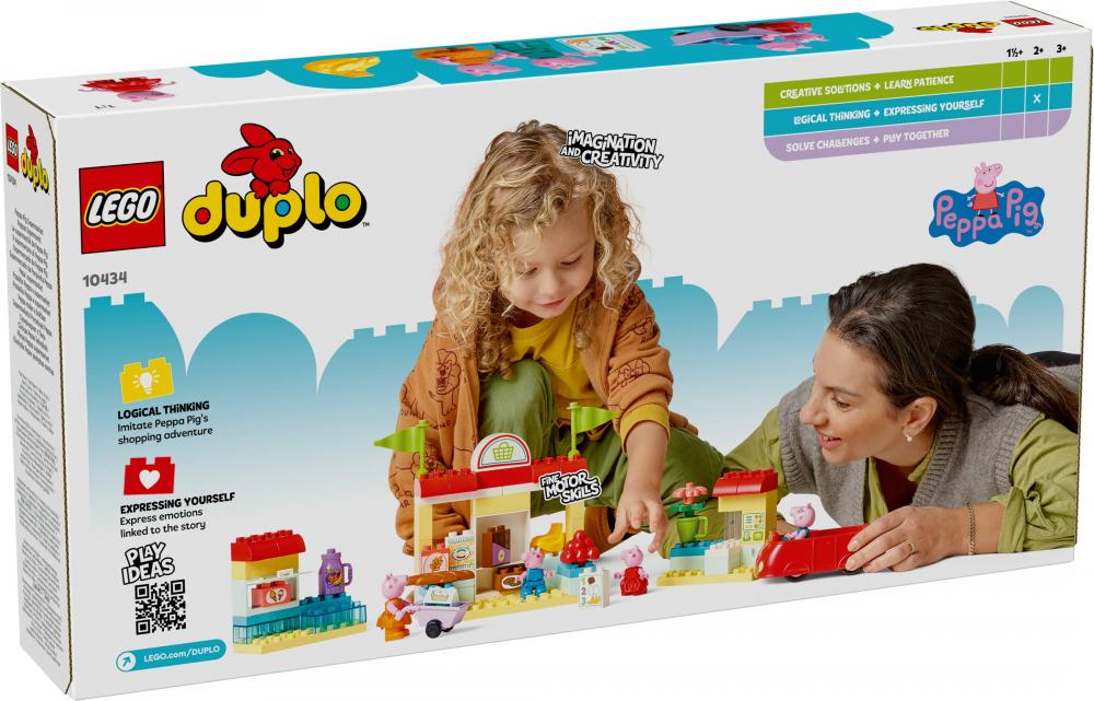 LEGO® DUPLO® Peppas Supermarkt 70 Teile 10434