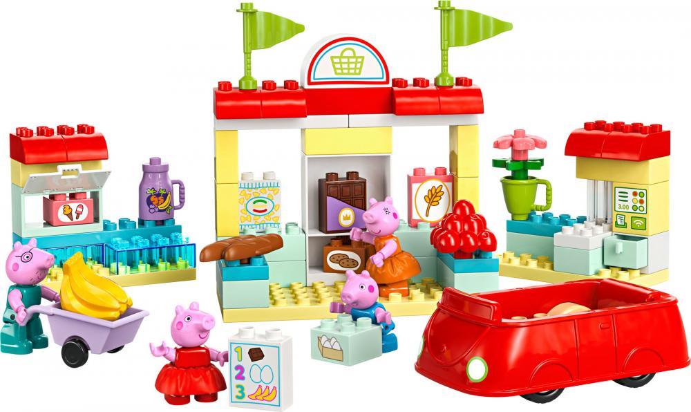 LEGO® DUPLO® Peppas Supermarkt 70 Teile 10434