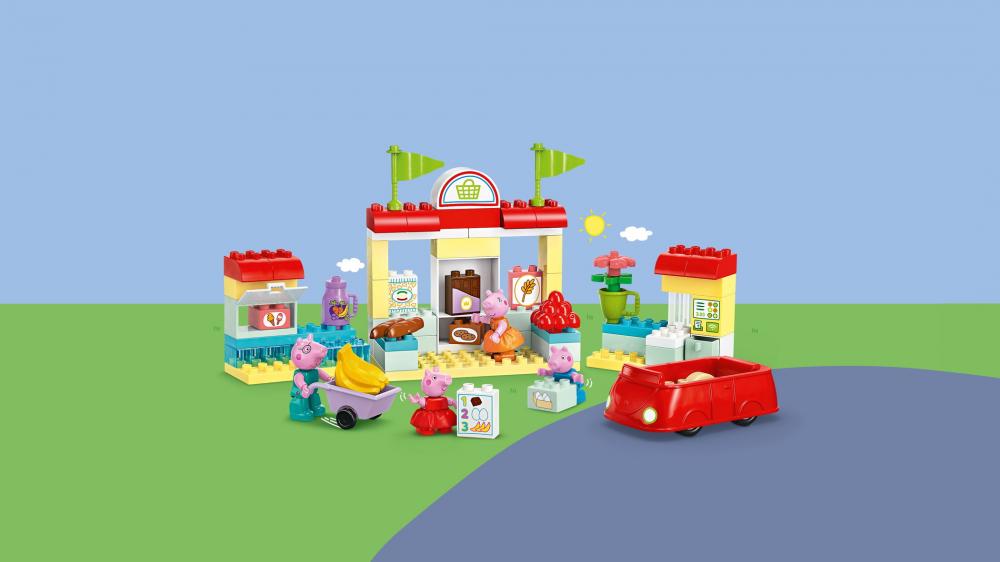 LEGO® DUPLO® Peppas Supermarkt 70 Teile 10434