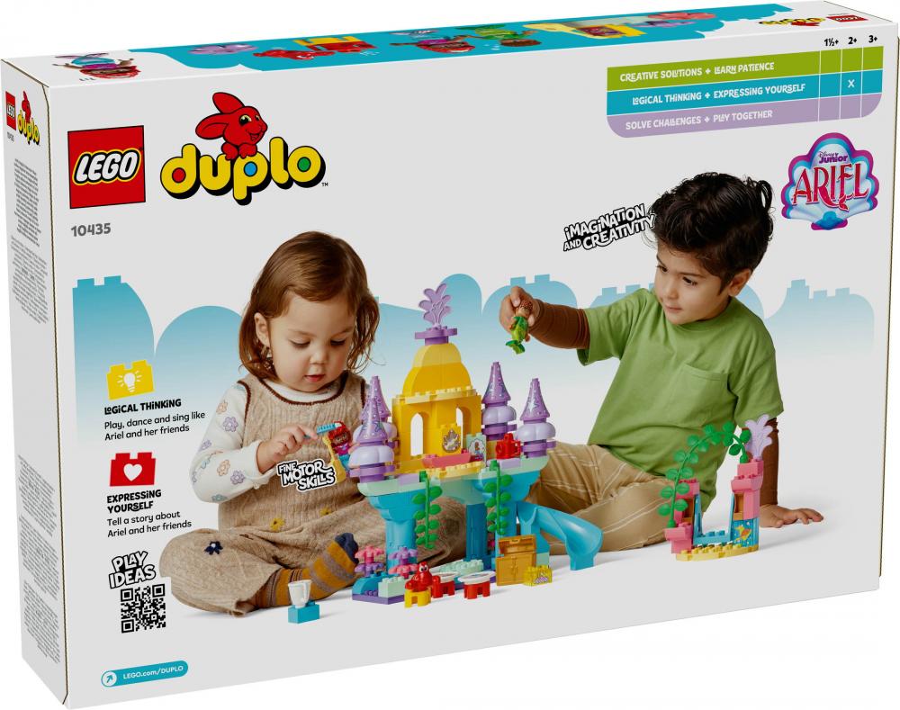 LEGO® DUPLO® Arielles magischer Unterwasserpalast 116 Teile 10435