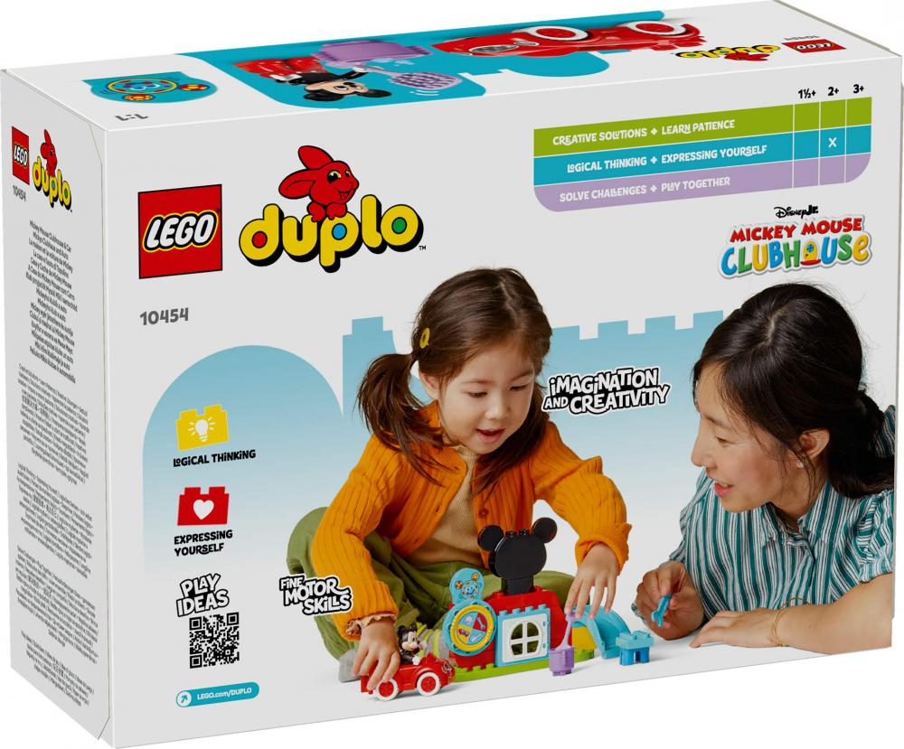 LEGO® DUPLO® Mickys Clubhaus und Auto 27 Teile 10454