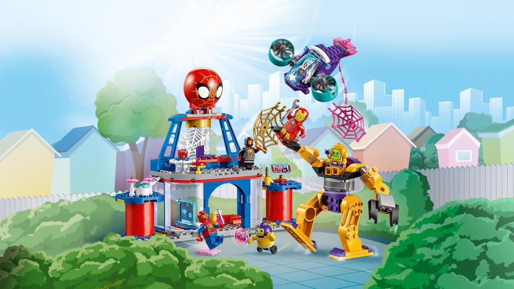 LEGO® Spidey Das Hauptquartier von Spideys Team 193 Teile 10794