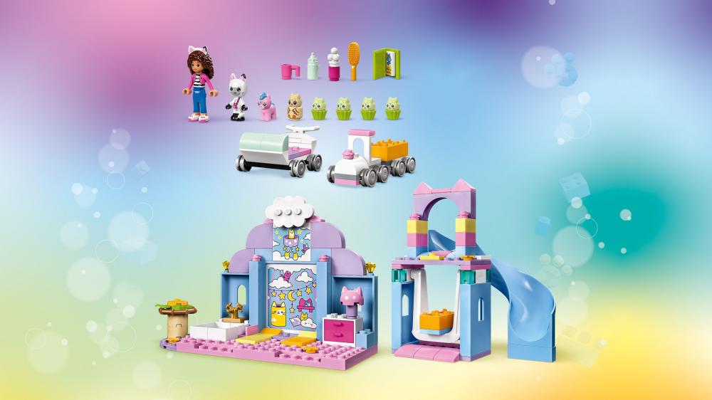 LEGO® Gabby's Dollhouse Gabbys Kätzchen Öhrchen 165 Teile 10796