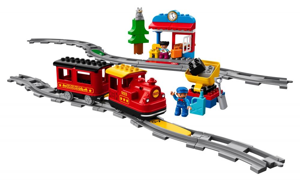 LEGO® DUPLO® Eisenbahn Dampfeisenbahn 59 Teile 10874