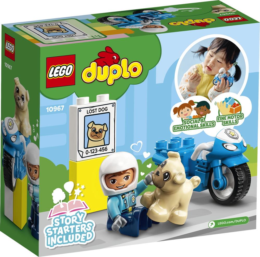 LEGO® DUPLO® Town Polizeimotorrad 5 Teile 10967