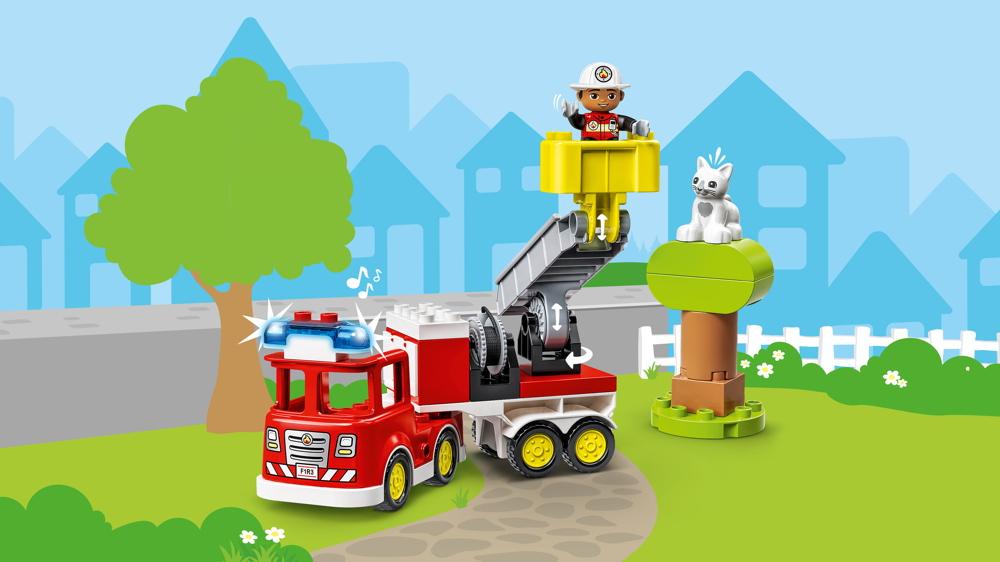 LEGO® DUPLO® Town Feuerwehrauto 21 Teile 10969