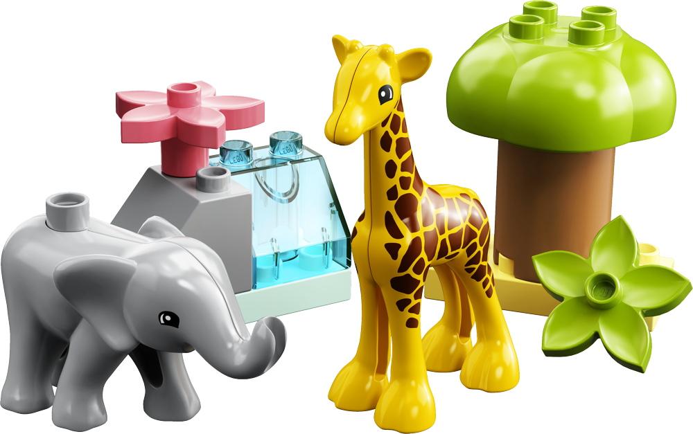 LEGO® DUPLO® Town Wilde Tiere Afrikas 10 Teile 10971