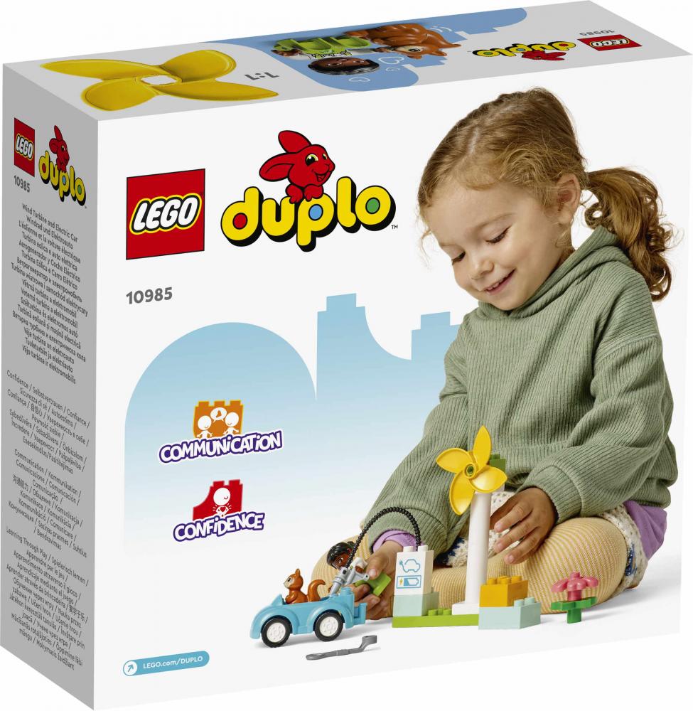 LEGO® DUPLO® Town Windrad und Elektroauto 16 Teile 10985