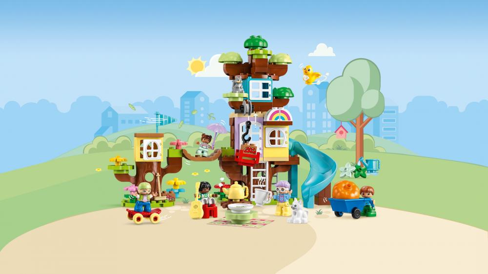 LEGO® DUPLO® Town 3-in-1-Baumhaus 126 Teile 10993