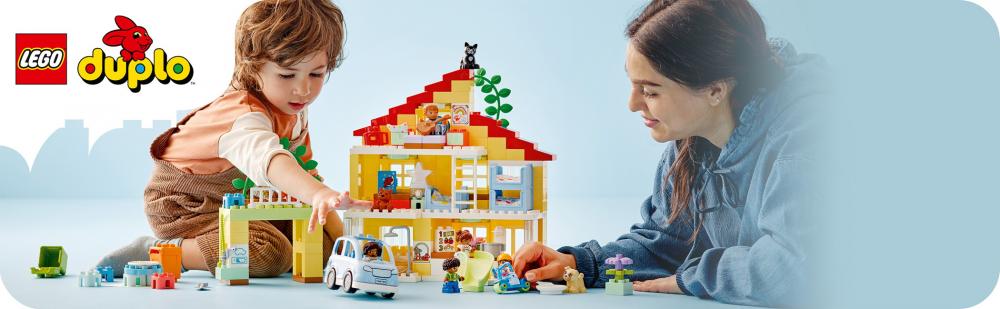 LEGO® DUPLO® Town 3-in-1-Familienhaus 218 Teile 10994