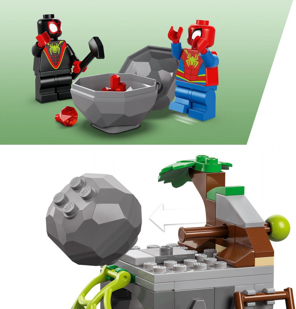 LEGO® Spidey und Seine Super-Freunde Spideys Team auf Rettungsmission im Dino-Truck 136 Teile 11199