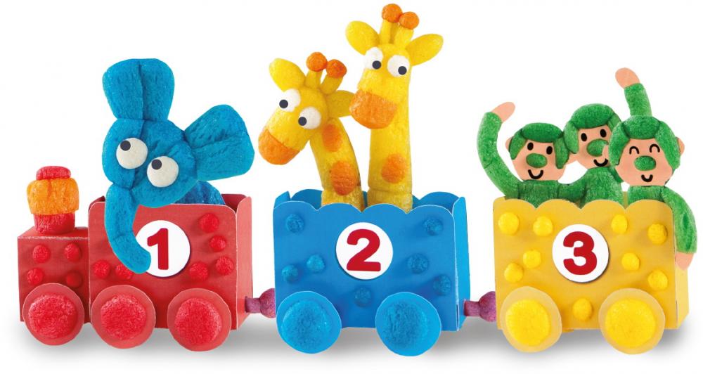 PlayMais Bastel Kreativität Classic FUN TO LEARN Numbers ab 3 Jahren 160170