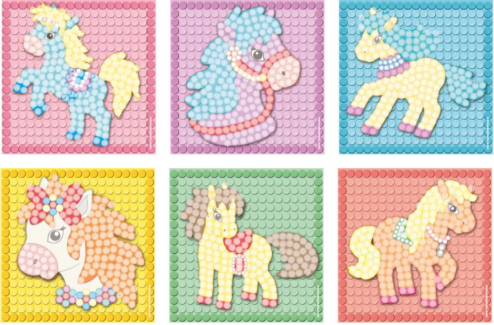 PlayMais Bastel Kreativität MOSAIC DREAM PONY ab 5 Jahren 160179