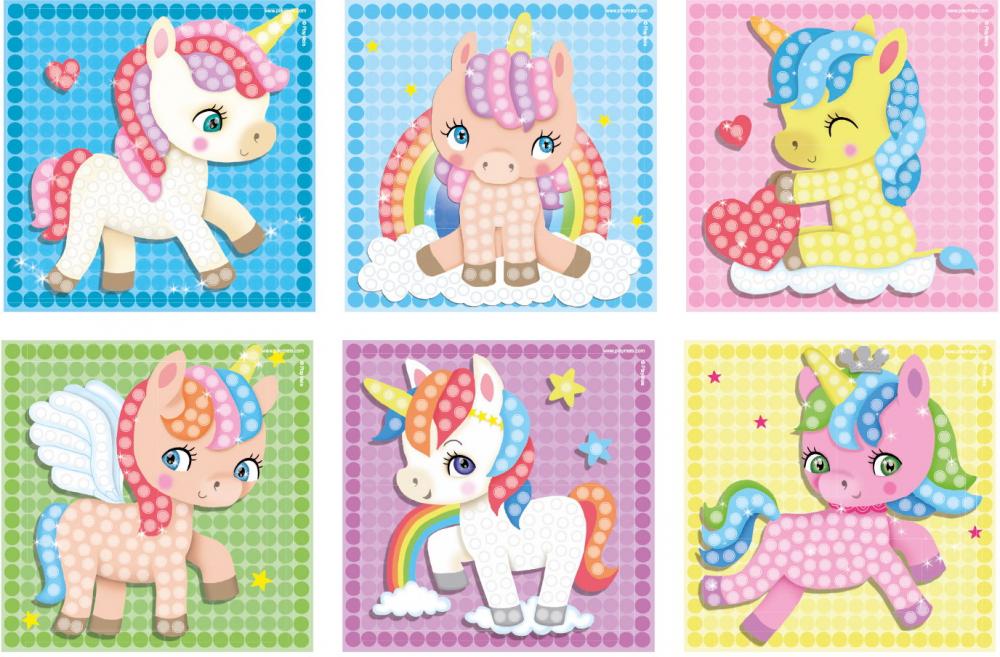 PlayMais Bastel Kreativität MOSAIC DREAM UNICORN ab 5 Jahren 160562