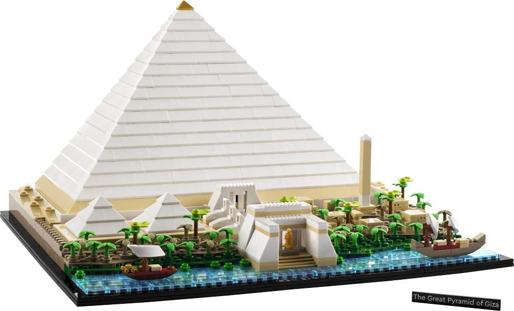 LEGO® Architecture Cheops-Pyramide 1476 Teile 21058