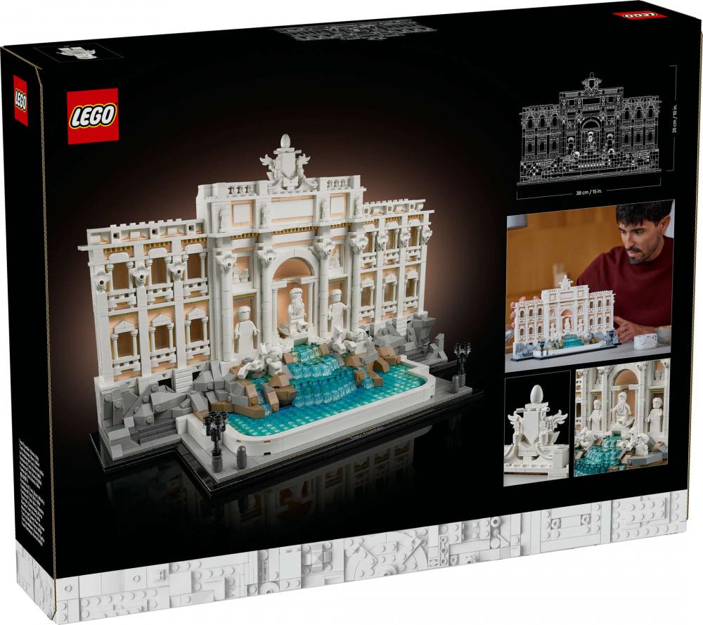 LEGO® Architecture Trevi-Brunnen 1880 Teile 21062