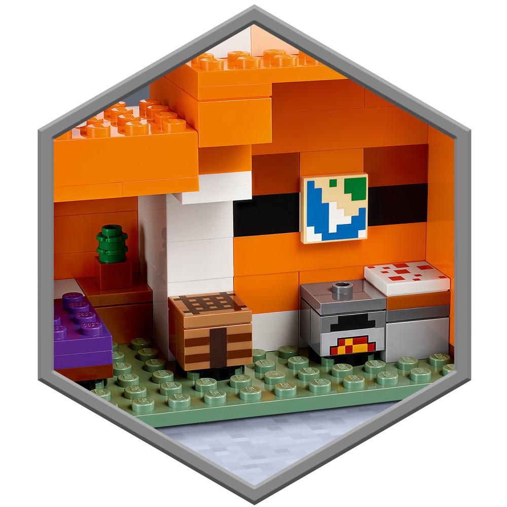 LEGO® Minecraft™ Die Fuchs-Lodge 193 Teile 21178