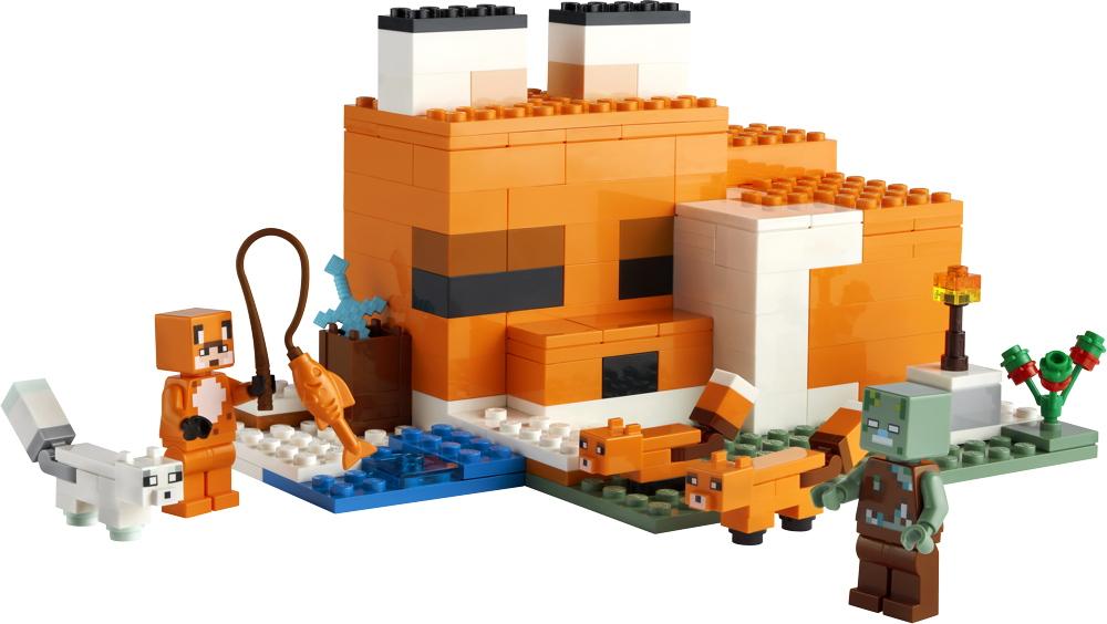 LEGO® Minecraft™ Die Fuchs-Lodge 193 Teile 21178