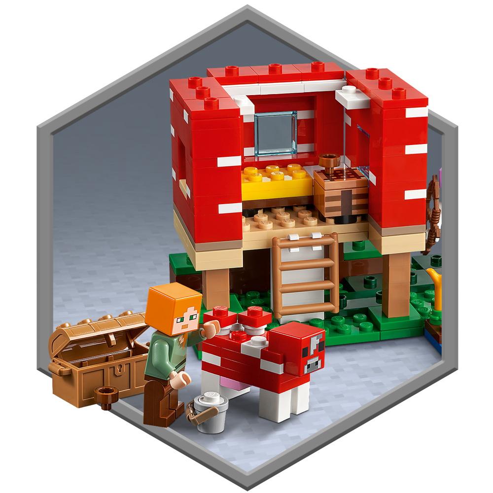 LEGO® Minecraft™ Das Pilzhaus 272 Teile 21179