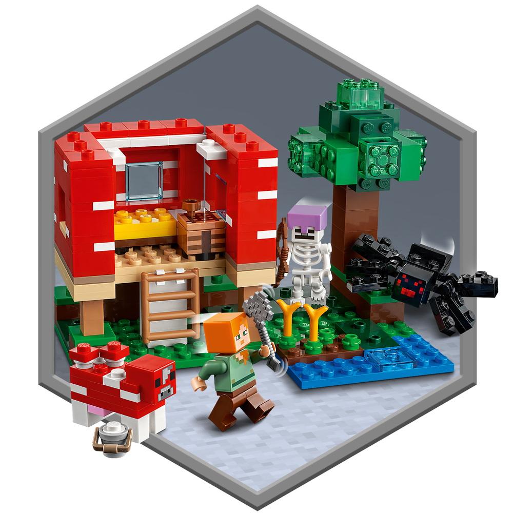 LEGO® Minecraft™ Das Pilzhaus 272 Teile 21179