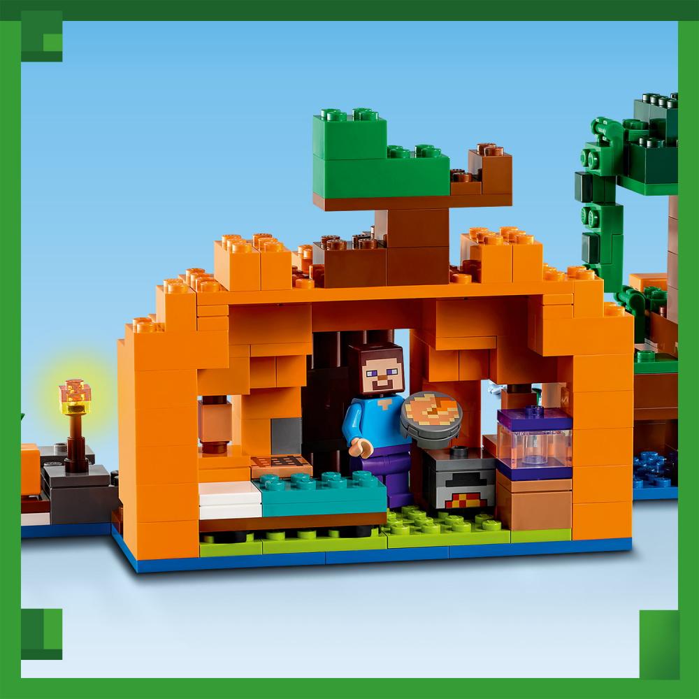 LEGO® Minecraft™ Die Kürbisfarm 257 Teile 21248