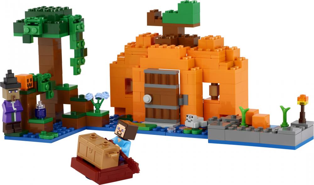 LEGO® Minecraft™ Die Kürbisfarm 257 Teile 21248