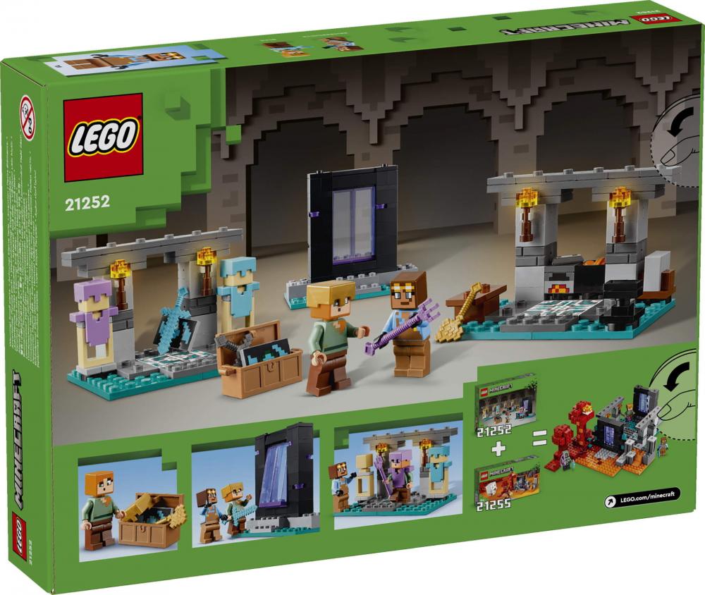 LEGO® Minecraft™ Die Waffenkammer 203 Teile 21252