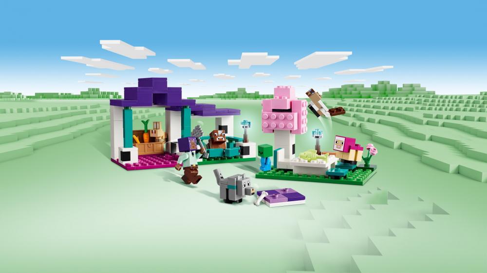 LEGO® Minecraft™ Das Tierheim 206 Teile 21253