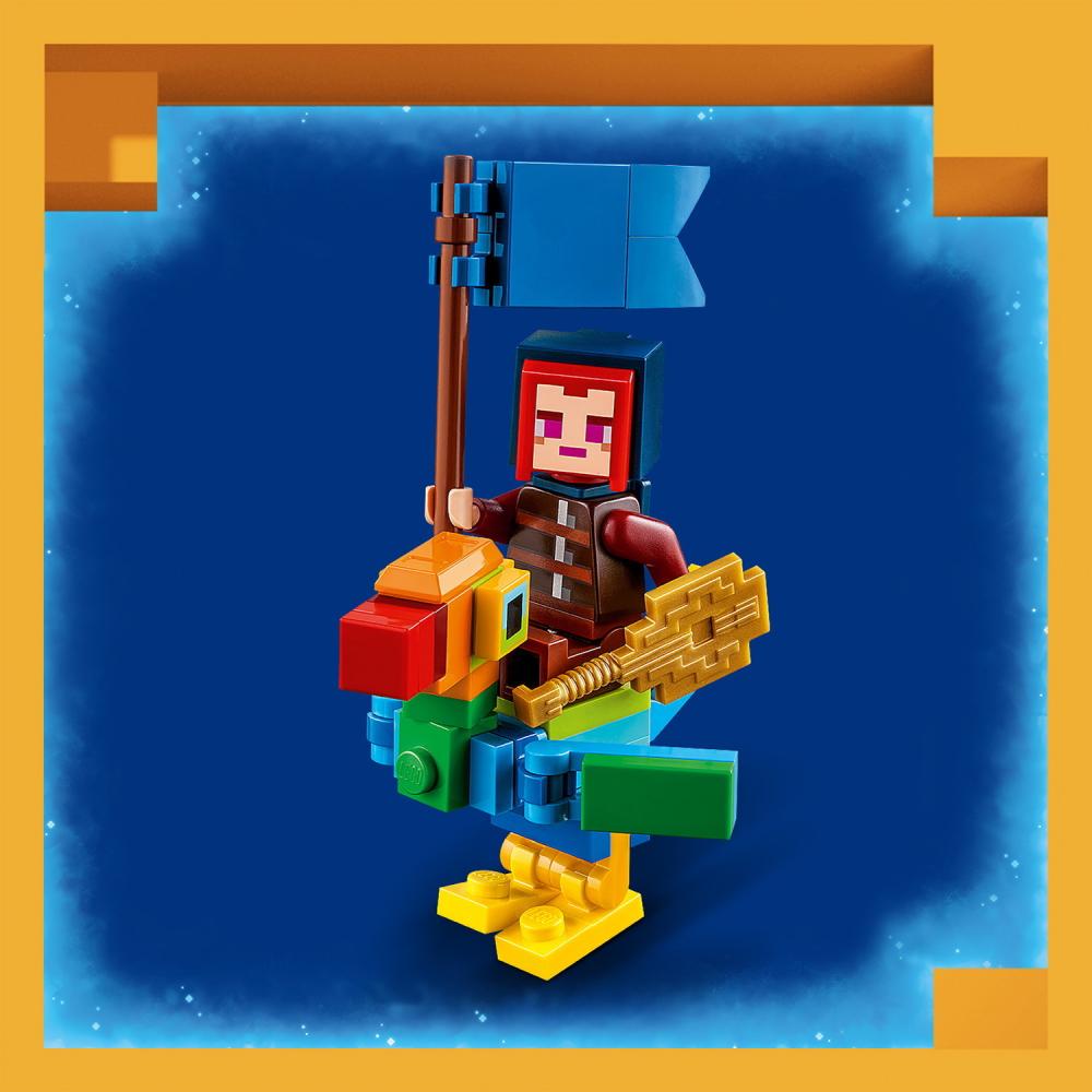 LEGO® Minecraft™ Showdown mit dem Verschlinger 420 Teile 21257