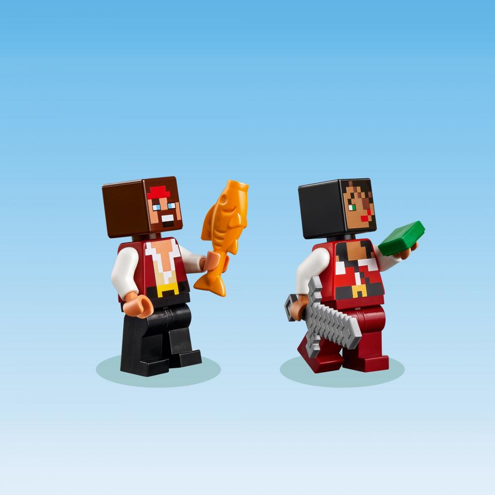 LEGO® Minecraft™ Die Piratenschiffreise 166 Teile 21259