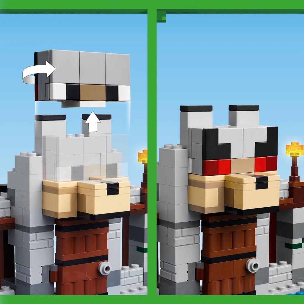 LEGO® Minecraft™ Die Wolfsfestung 312 Teile 21261