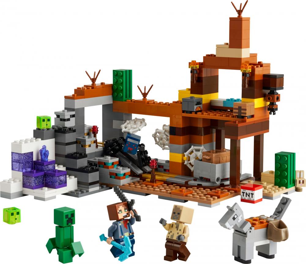 LEGO® Minecraft™ Die Mine in den Badlands 538 Teile 21263