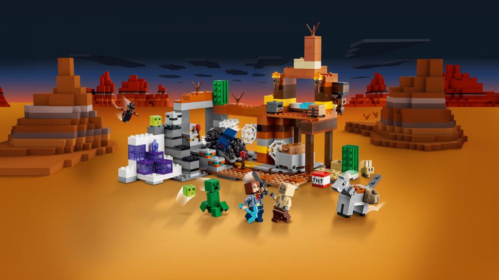 LEGO® Minecraft™ Die Mine in den Badlands 538 Teile 21263