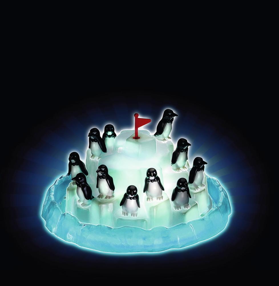 Ravensburger Kinderspiel Geschicklichkeitsspiel Plitsch-Platsch Pinguin 21325