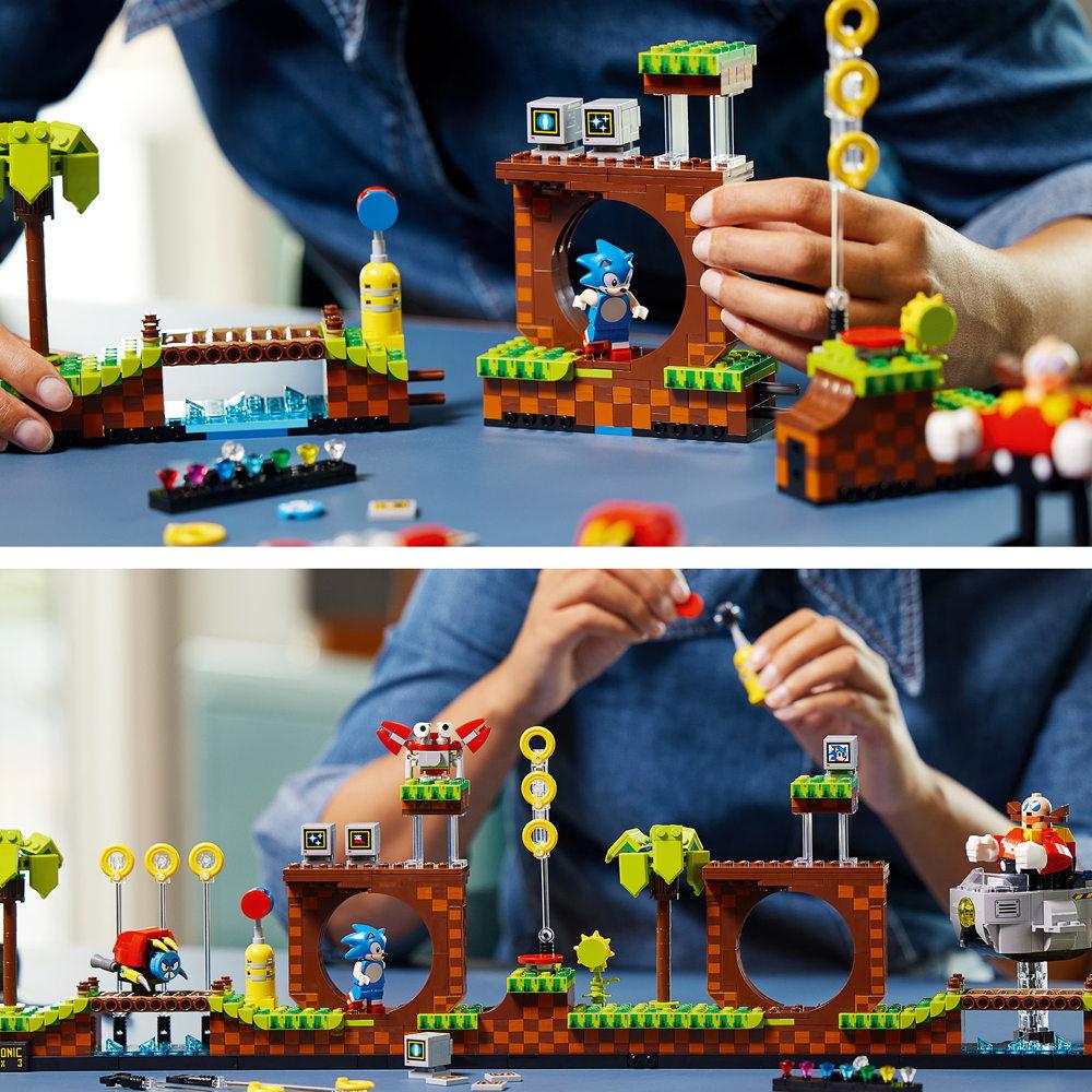 LEGO® Ideas Sonic the Hedgehog™ - Green Hill Zone 1125 Teile 21331