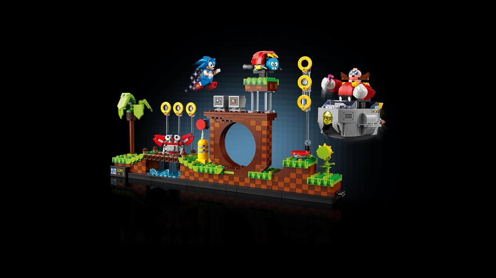 LEGO® Ideas Sonic the Hedgehog™ - Green Hill Zone 1125 Teile 21331