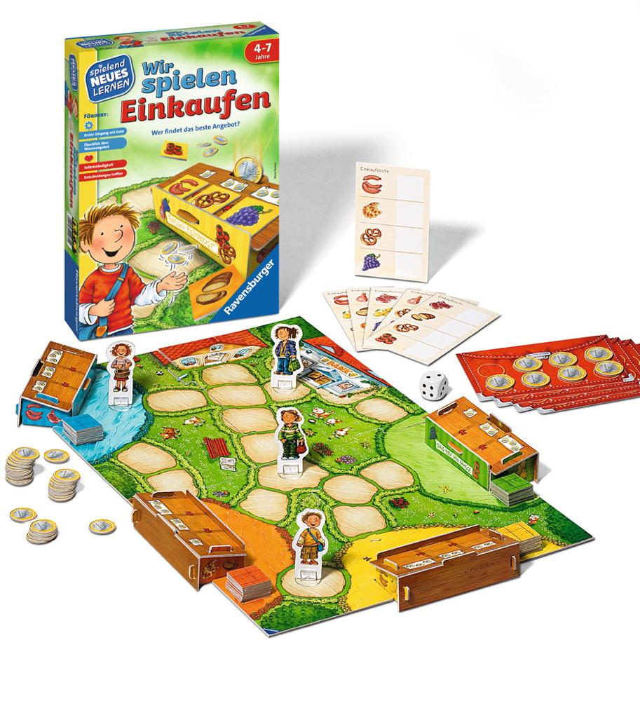 Ravensburger Spielend Neues Lernen Sammelspiel Wir spielen Einkaufen 24985