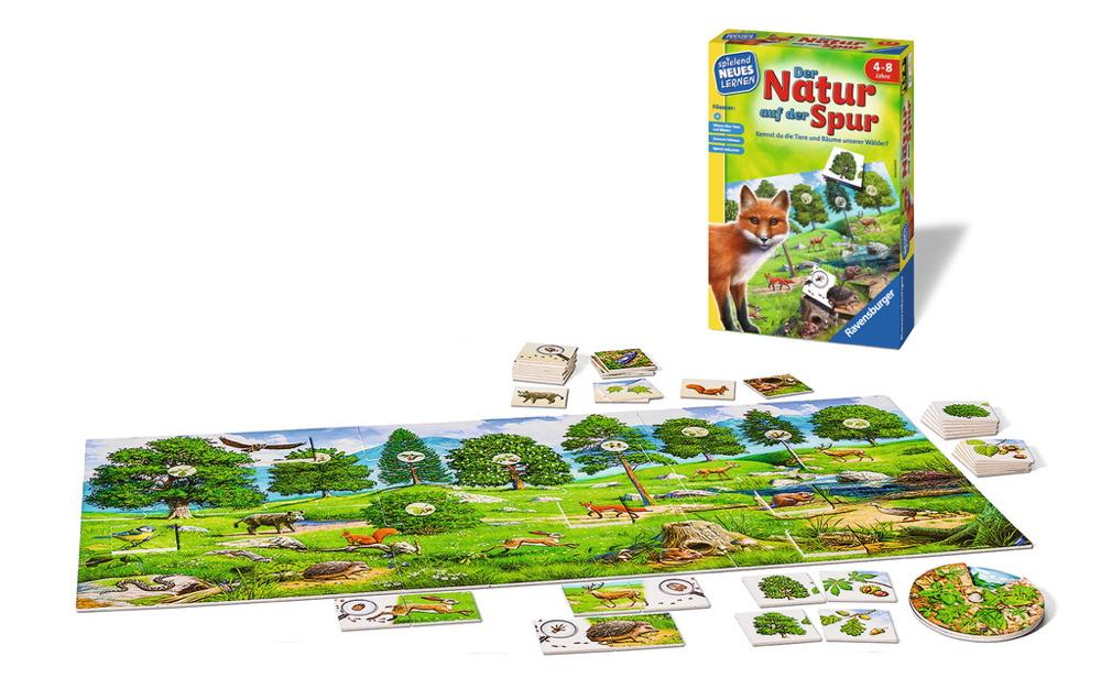 Ravensburger Spielend Neues Lernen Natur-Lernspiel Der Natur auf der Spur 25041