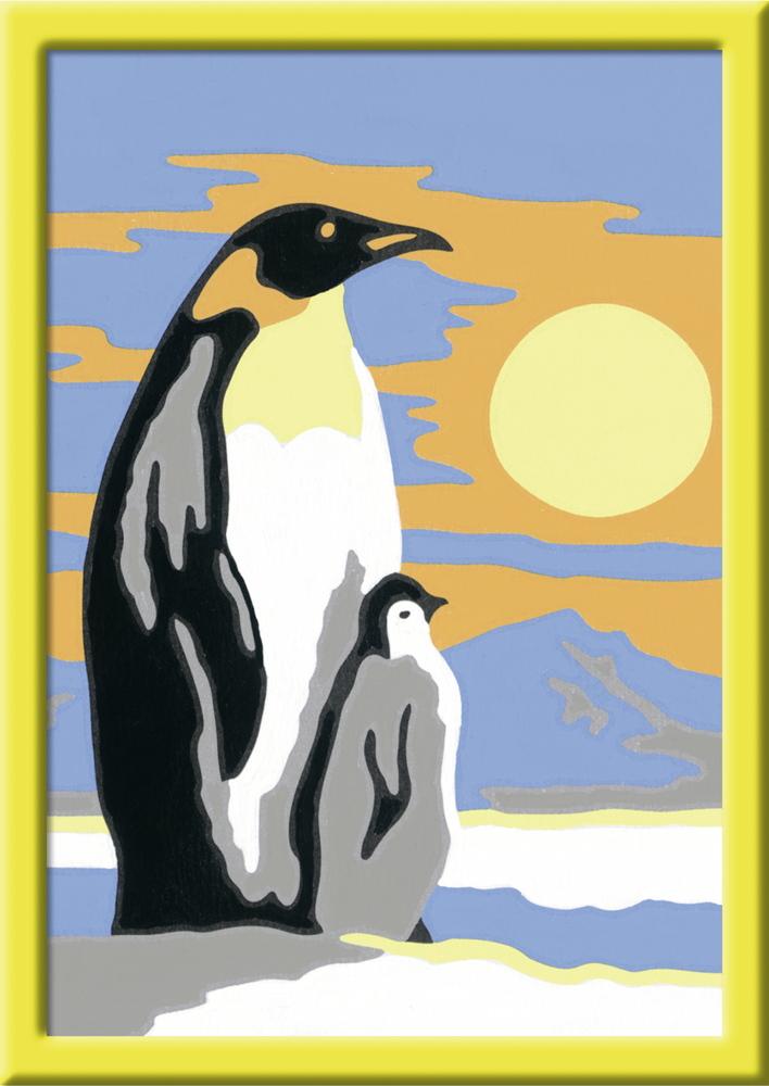 Ravensburger Malen nach Zahlen Classic Serie F Süße Pinguine 28466