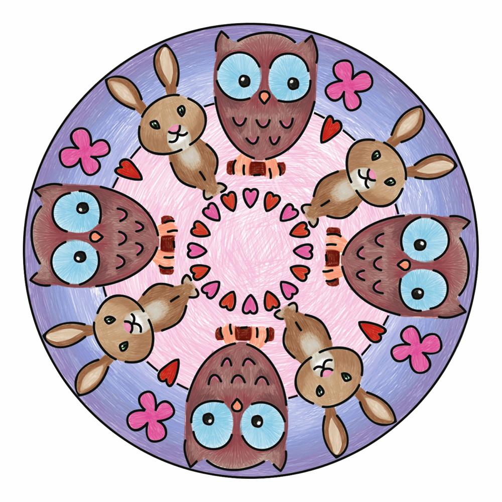 Ravensburger Creation Mandala Designer Mini Cute Animals 29766