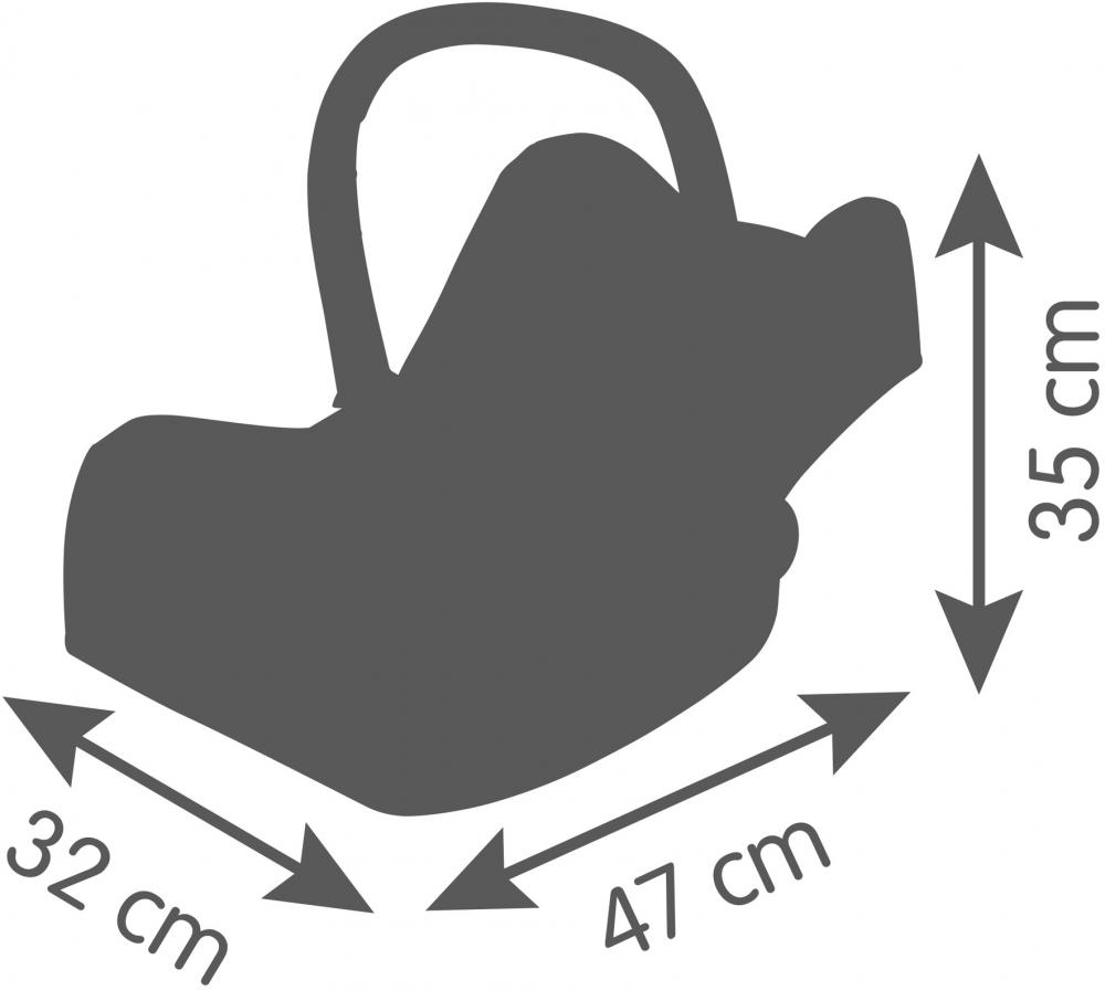 Smoby Spielzeug Rollenspiel Puppen Maxi Cosi Puppenautositz 7600240244
