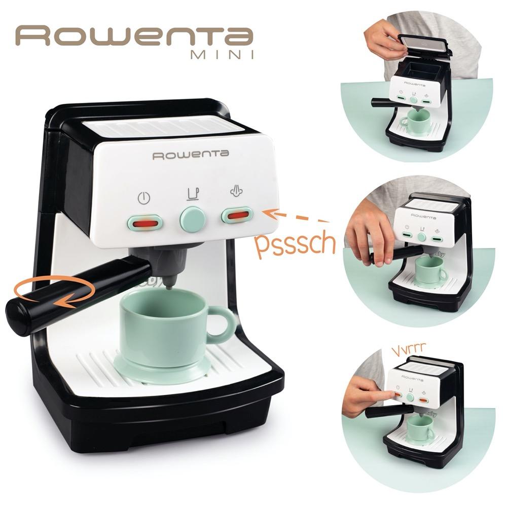 Smoby Spielzeug Spielwelt Küche Küchengerät Rowenta Espressomaschine elektrisch 7600310597