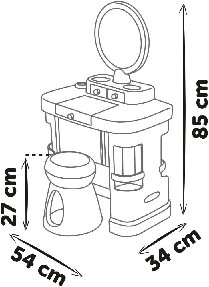 Smoby Spielzeug Rollenspiel My Beauty Schminktisch 7600320257