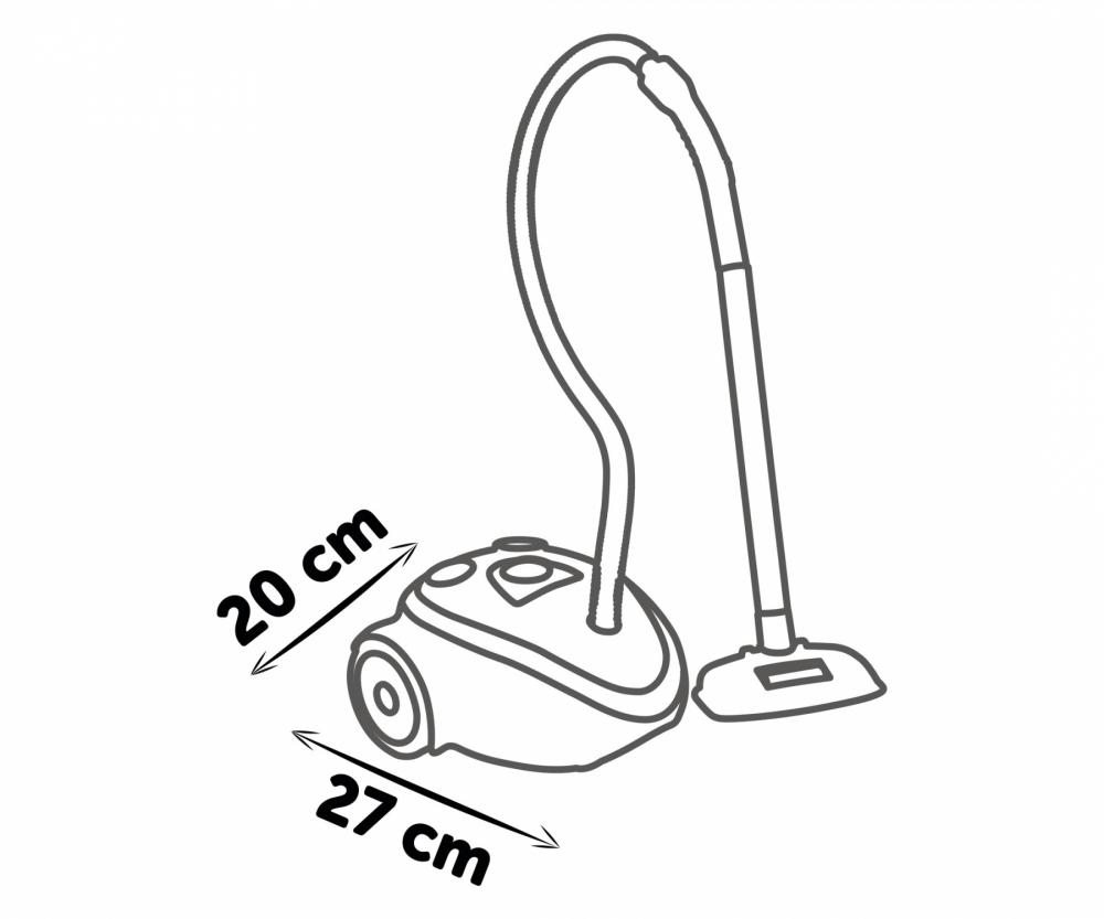 Smoby Spielwelt Haushalt Staubsauger Eco Clean 7600330217