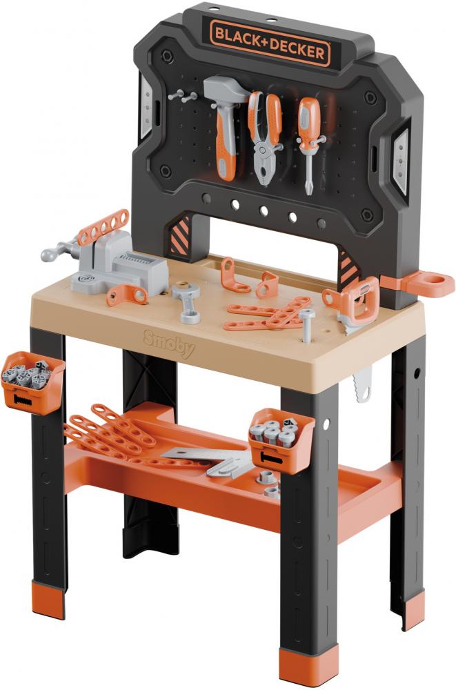 Smoby Spielzeug Spielwelten Werkstatt Black & Decker Werkbank 7600360739