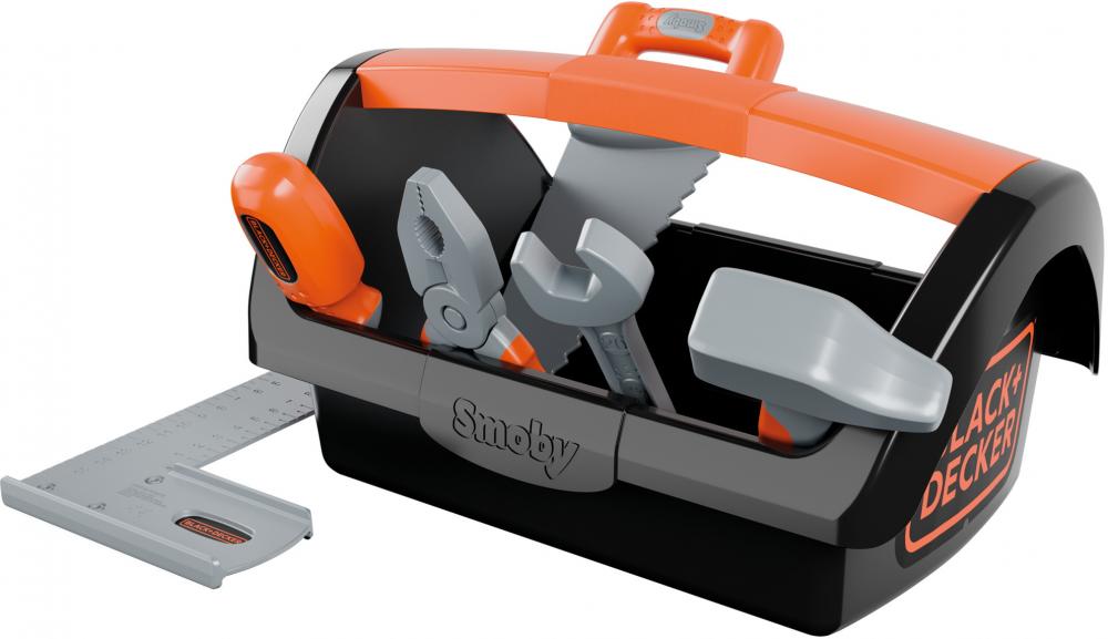 Smoby Spielzeug Spielwelten Werkstatt Black & Decker Werkzeugkiste 7600360940