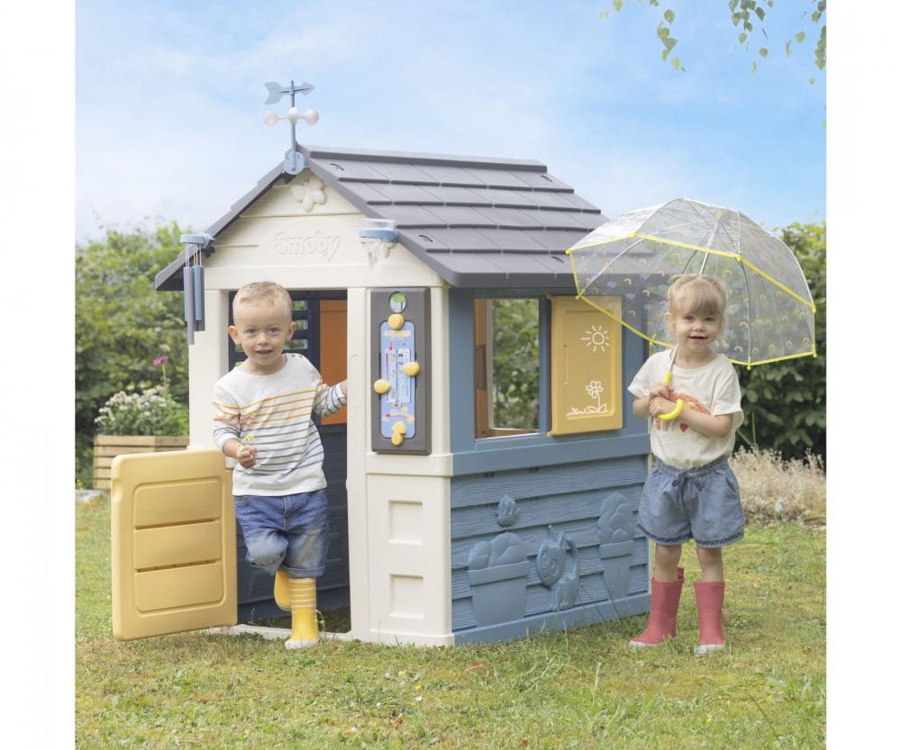 Smoby Outdoor Spielzeug Garten Spielhaus 4-Seasons 7600810731