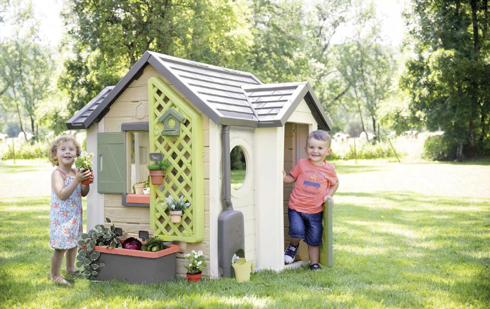 Smoby Outdoor Spielzeug Garten Smoby Life Spielhaus Zubehör Regenfass 7600810924