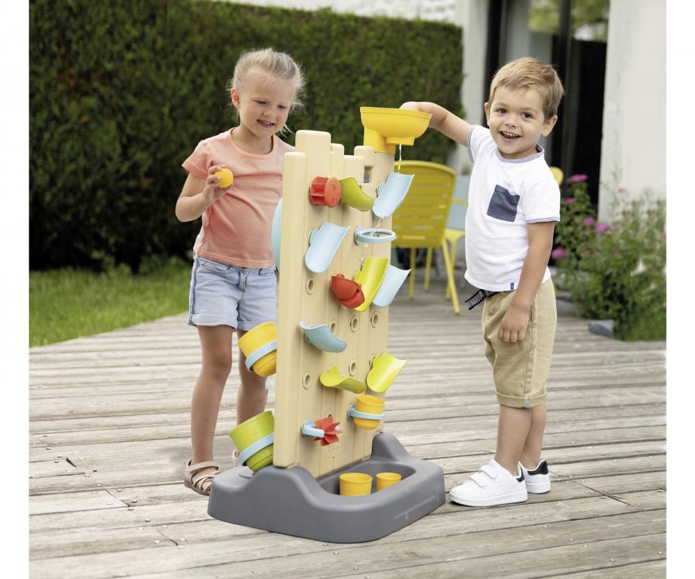 Smoby Outdoor Spielzeug Garten Activity 6-in-1 Wall mit 6 Spielen Spielewand 7600840300