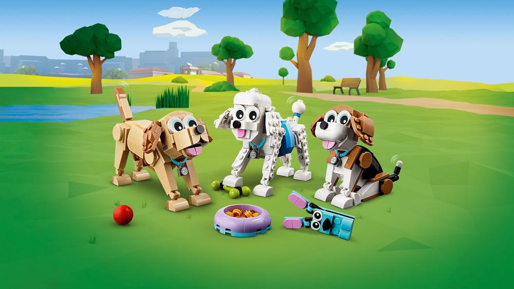 LEGO® Creator Niedliche Hunde 475 Teile 31137